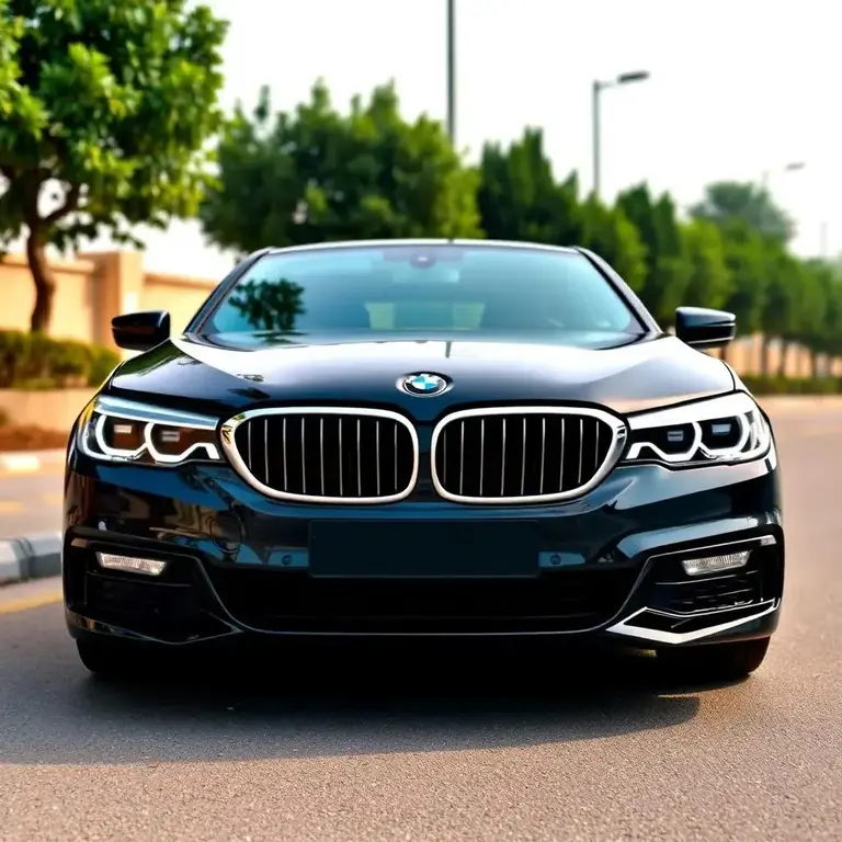 BMW 5 Series available for rent in Islamabad