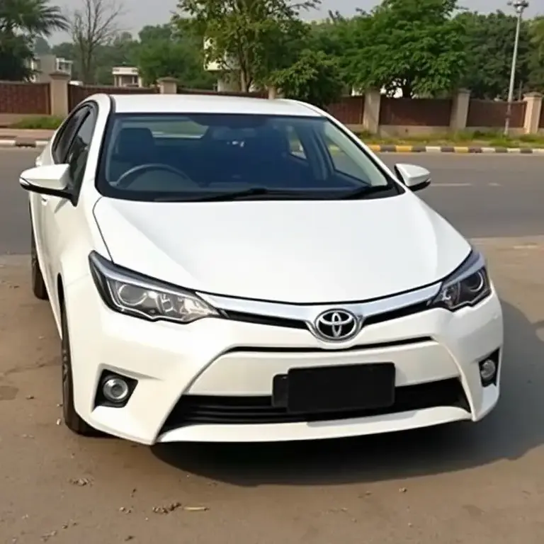 Toyota Corolla available for rent in Islamabad