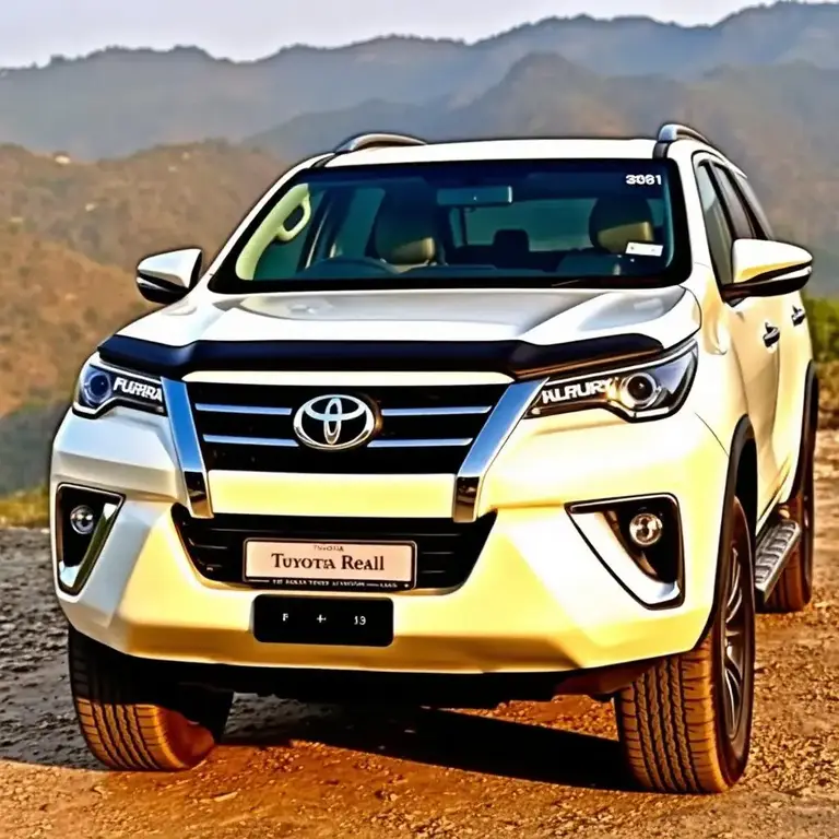 Toyota Fortuner available for rent in Islamabad