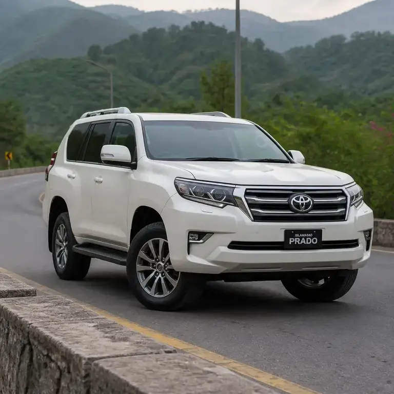 Toyota Prado available for rent in Islamabad
