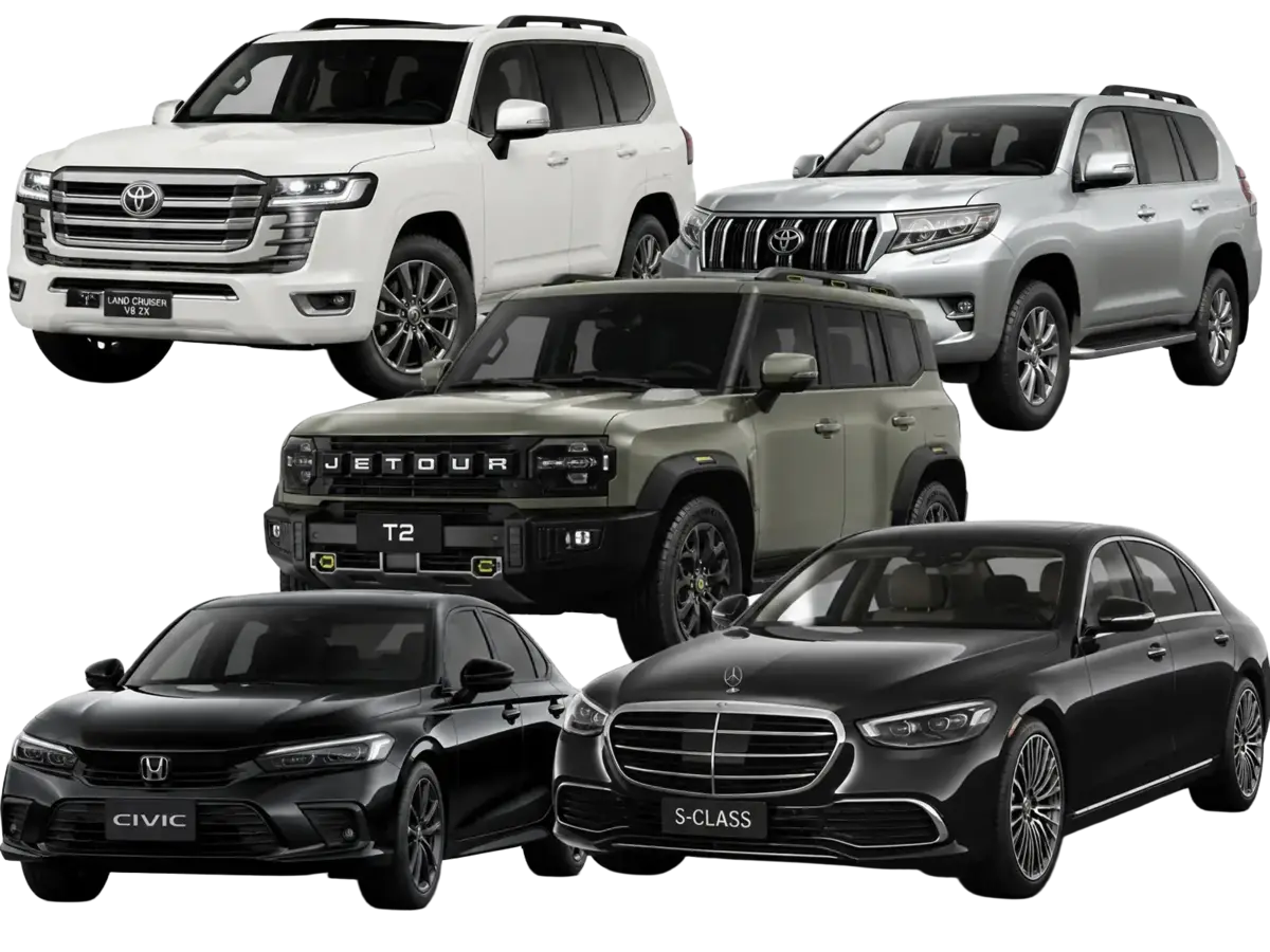 Executive Rent a Car — luxury sedan in Islamabad